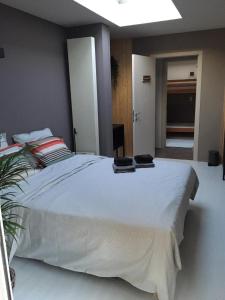 Postel nebo postele na pokoji v ubytování B & B Simme Zimme