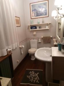 サン・フェリーチェ・チルチェーオにあるCirceo Lovelyの小さなバスルーム(トイレ、シンク付)