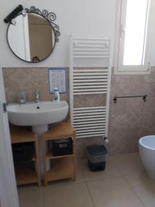 Koupelna v ubytování B&b Passione del sud