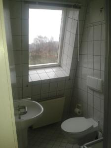 Ein Badezimmer in der Unterkunft Spreewaldhotel Leipe