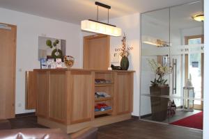 Kuchnia lub aneks kuchenny w obiekcie Hotel Garni Dorfblick
