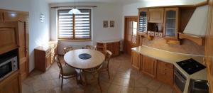 Kuchyň nebo kuchyňský kout v ubytování Apartmán Znojmo