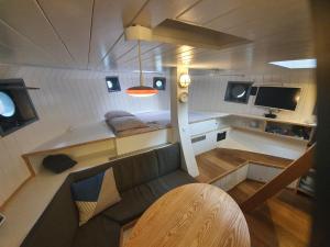 Kuchyň nebo kuchyňský kout v ubytování De Coaster & Aquarium Ponton