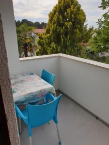 Balkón nebo terasa v ubytování Accomodation Mirjana Rooms