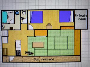 The floor plan of Mannaya -SEVEN Hotels and Resorts-
