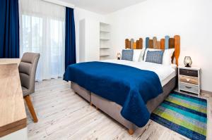 Llit o llits en una habitació de Villa Marea
