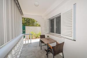 Balkón nebo terasa v ubytování VILLA FAMILY SUKOŠAN, ZADAR