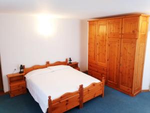 Postel nebo postele na pokoji v ubytování Albergo Trieste