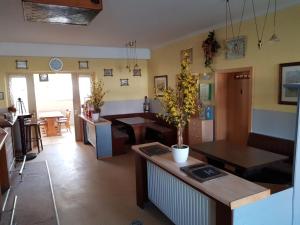 Kuchyň nebo kuchyňský kout v ubytování Albergo Restaurante Da Franco