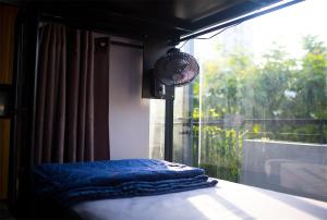 Postelja oz. postelje v sobi nastanitve Kon-Tiki DaNang Hostel