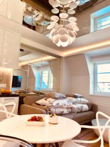 Posezení v ubytování Dream Apartments Sopot