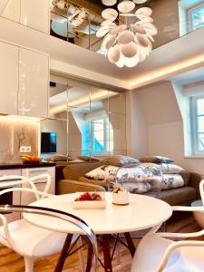 Posezení v ubytování Dream Apartments Sopot