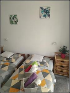 Posteľ alebo postele v izbe v ubytovaní Apartman Antea Hvar