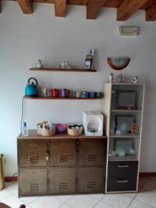 Kuchyň nebo kuchyňský kout v ubytování B&B Casa Taty
