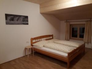 Voodi või voodid majutusasutuse Bauernhof Feurstein toas