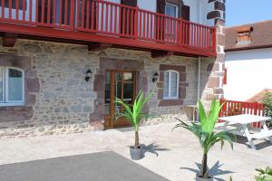 Balkón nebo terasa v ubytování Hotel Etchoinia
