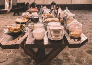 Comida in lodge ou em algum lugar perto