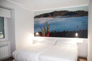 Cama o camas de una habitación en Hospedium Morada da Moa