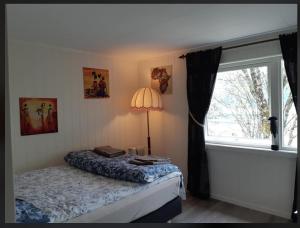 Postel nebo postele na pokoji v ubytování Graceland Norway