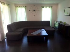A seating area at Ferienhaus Judit