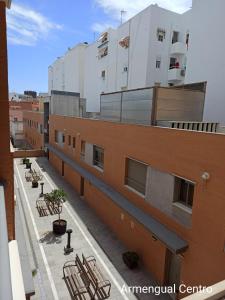 a view from the balcony of a building at Armengual Centro in Málaga