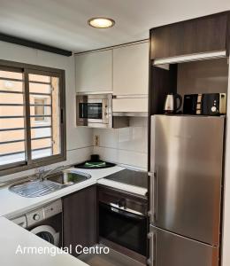 Cuina o zona de cuina de Armengual Centro Apartments FREE PARKING By Easytrip