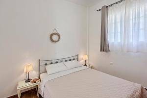 Cama o camas de una habitación en Aeolia apartments