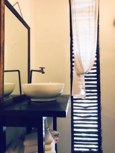 Kúpeľňa v ubytovaní Tunich Jungle Cabañas