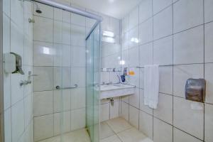 Um banheiro em Hotel Colonial Iguaçu