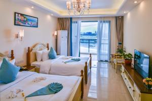 海口市にあるHaikou Bay Hengda Yige Holiday Condo Hotelのギャラリーの写真