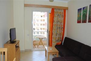 TV a/nebo společenská místnost v ubytování Apartment G in Florenza Khamsin