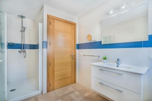 Koupelna v ubytování Casa Torres