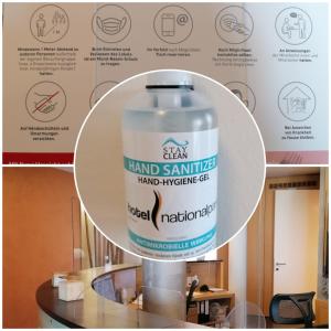 Certyfikat, podpis lub inny dokument wystawiony w obiekcie Hotel Nationalpark