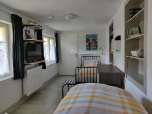 Postel nebo postele na pokoji v ubytování B&B Leonhard 7