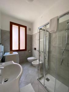 Koupelna v ubytování Calle San Giacomo Apartment