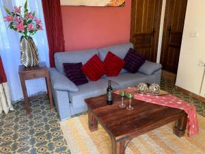 Posedenie v ubytovaní Hotel Rural Molino del Puente Ronda