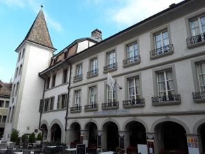 Budova, v ktorej sa hotel nachádza