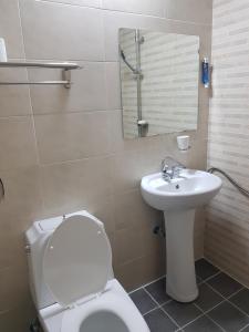 Koupelna v ubytování K Guesthouse