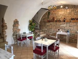ห้องอาหารหรือที่รับประทานอาหารของ Borgo Piccolo