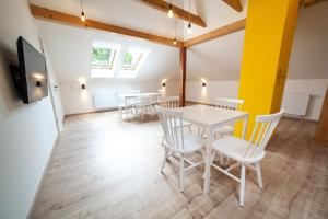 Sjónvarps- og/eða afþreyingartæki á Apartmány Dačický 2