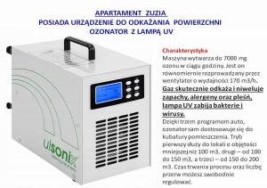 pudełko urządzenia do polimeryzacji doodleaminy w obiekcie Apartament Zuzia w Dźwirzynie