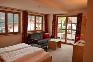 Ліжко або ліжка в номері Hotel Garni Frommes