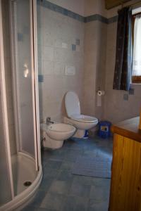 Phòng tắm tại Chalet Mas del Toni