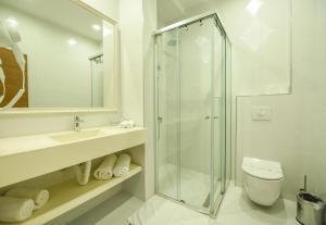 Kúpeľňa v ubytovaní Hotel Lazaro
