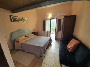 Postel nebo postele na pokoji v ubytování Hotel Valle del Cedrino