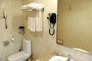 Koupelna v ubytování Hotel El Churra