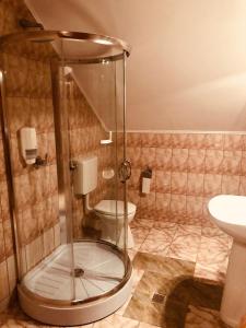 Ванная комната в Hotel Poenita