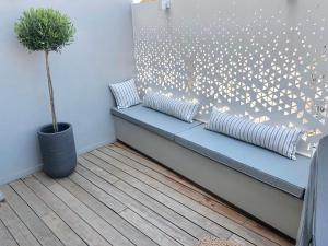 Balkón alebo terasa v ubytovaní Athens Avaton Suites