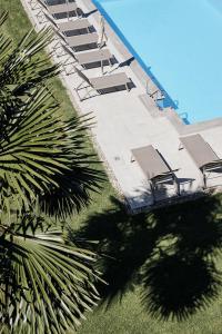 Bazén v ubytování Pension Appartment Hecherhof nebo v jeho okolí