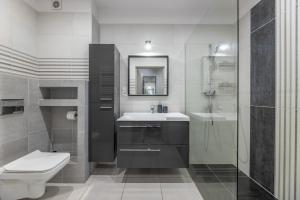 Kúpeľňa v ubytovaní BierzCzadowy Apartament